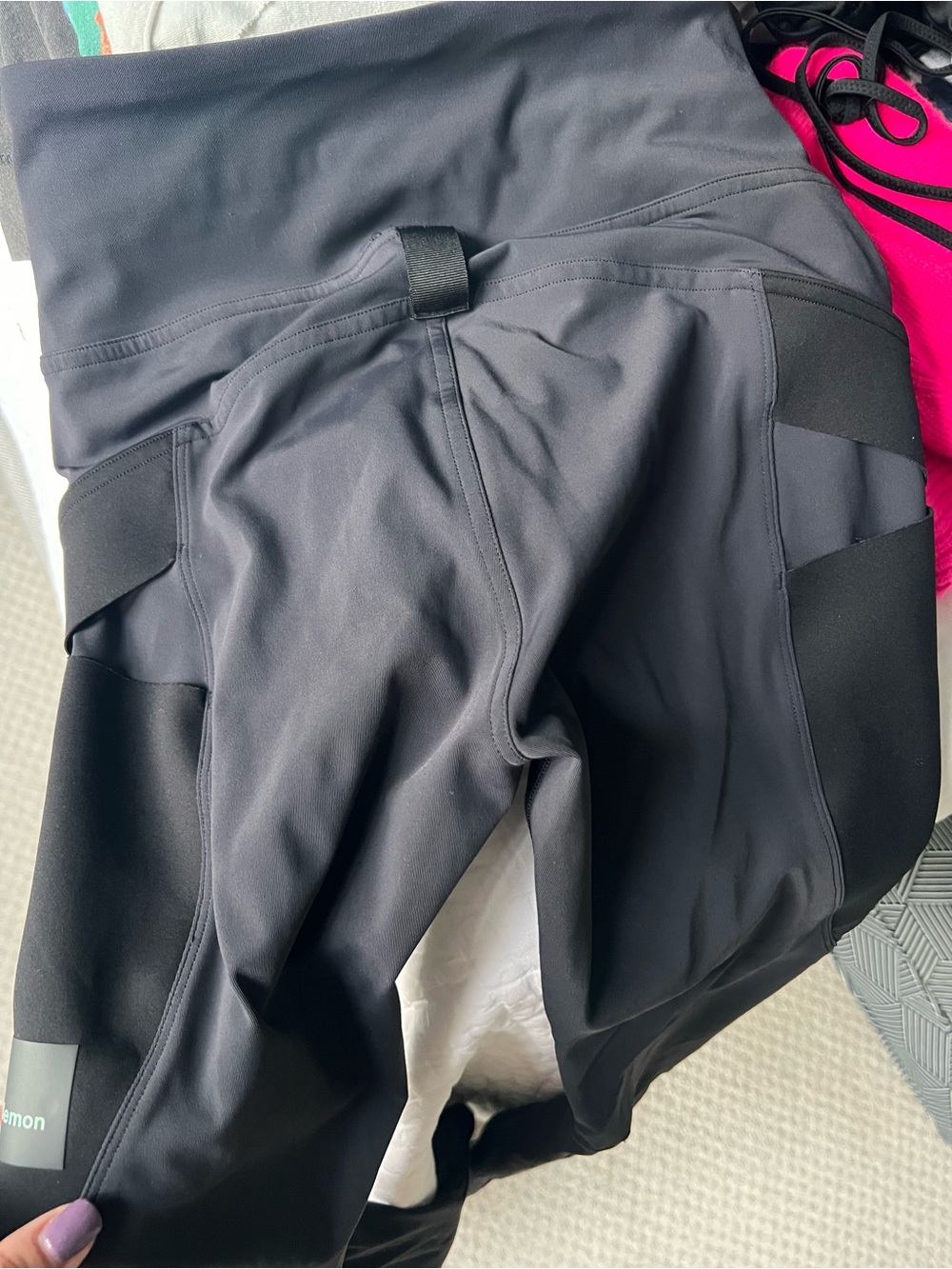 lululemon athletica Black High-Waist Performance Leggings - Picture 9 of 10